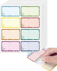 Consejos para aplicar etiquetas en cuadernos sin arrugas
