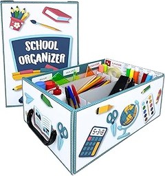 Guía para el cuidado de organizadores escolares para pinturas y ceras