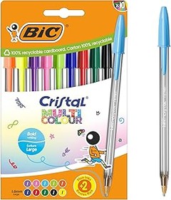 bolígrafos de colores para apuntes