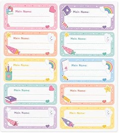 Comparativa de las mejores etiquetas para libros de texto escolares