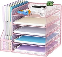 organizadores de escritorio para papelería escolar