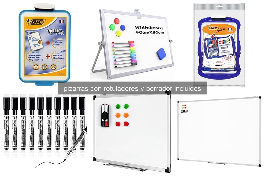 Beneficios de Pizarras con Rotuladores y Borrador Incluidos