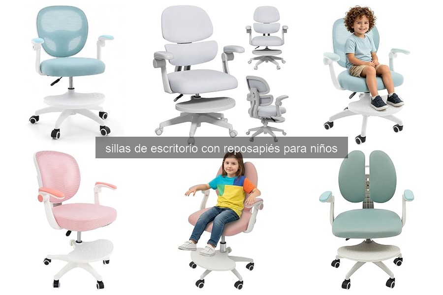 Beneficios de Sillas de Escritorio con Reposapiés para Niños