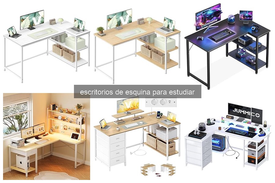 Beneficios de un Escritorio de Esquina para Estudiar
