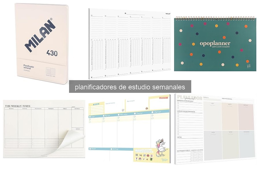 Beneficios de un Planificador de Estudio Semanal para Estudiantes