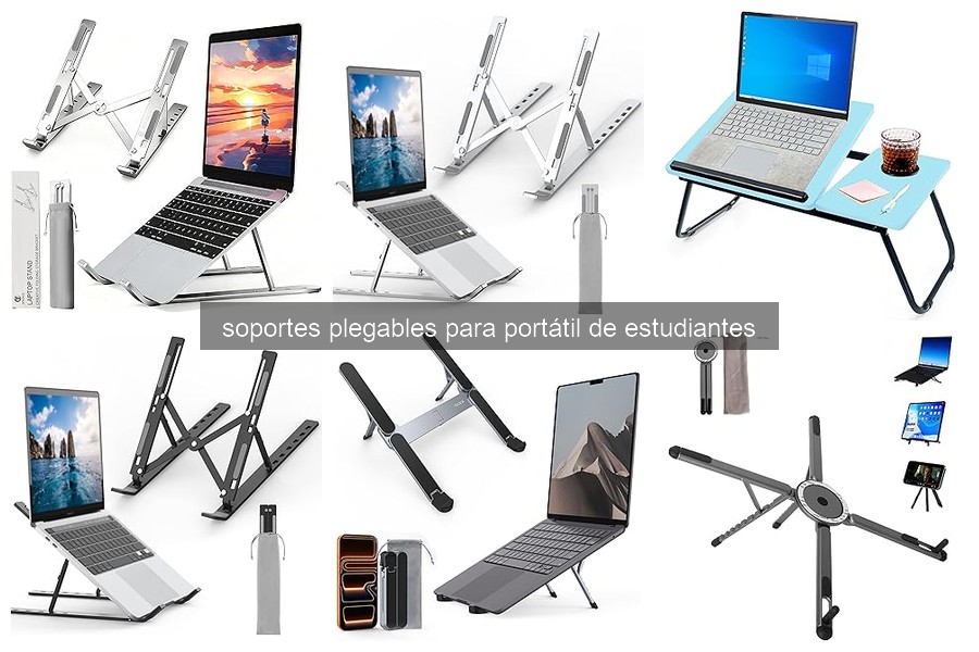 Beneficios del Soporte Plegable para Portátil en Estudio