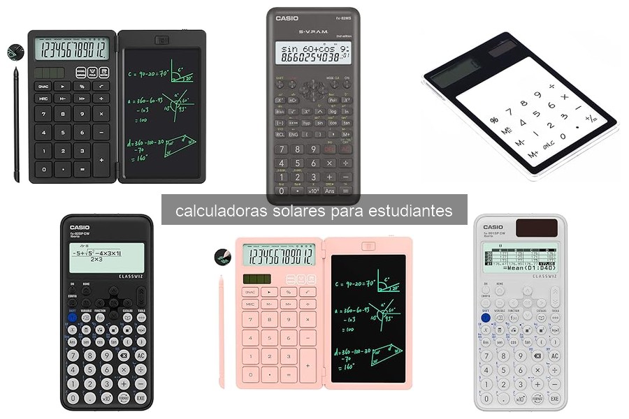 Calculadoras solares: ¿qué son y cómo funcionan?