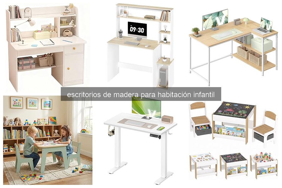 Características de Escritorios de Madera para Niños