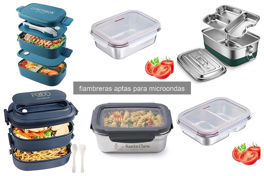 Cómo cuidar y mantener fiambreras aptas para microondas
