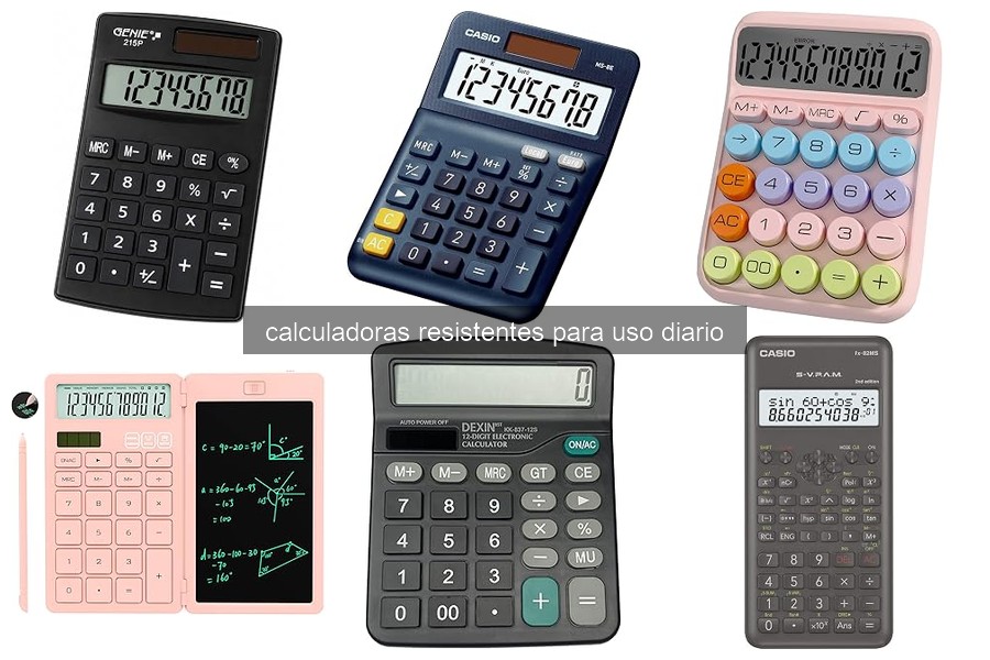 Cómo cuidar y mantener tu calculadora resistente