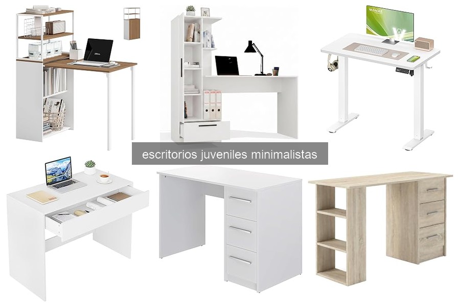 Cómo cuidar y mantener un escritorio juvenil minimalista