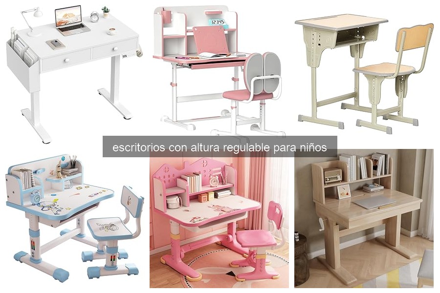 Cómo elegir el escritorio regulable ideal para tu hijo