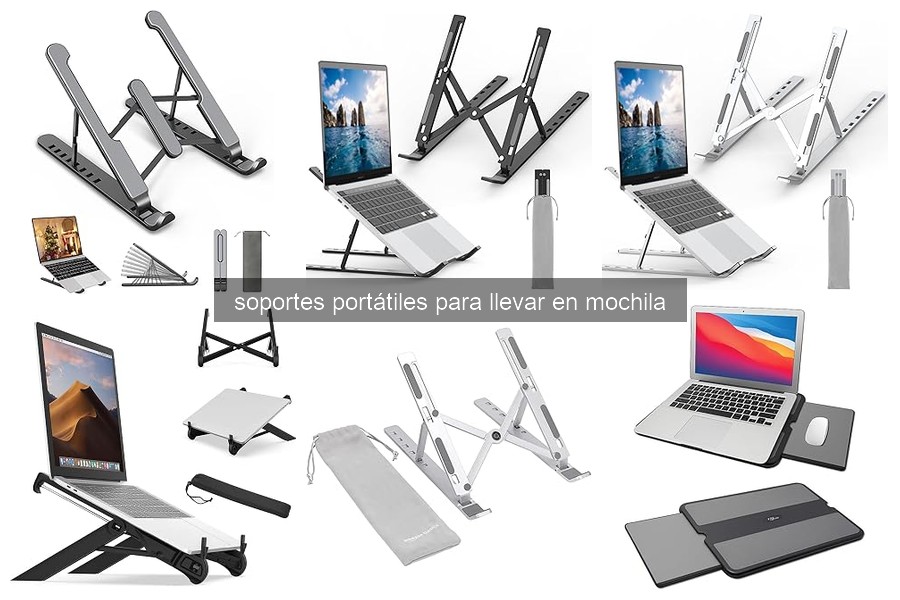 Cómo elegir el soporte portátil perfecto para tu mochila