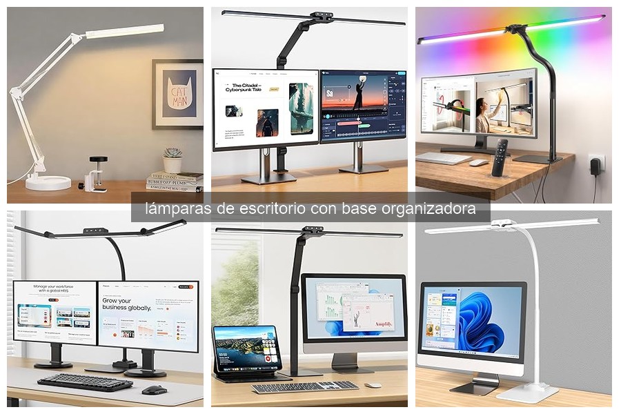 Cómo elegir la lámpara de escritorio con base organizadora