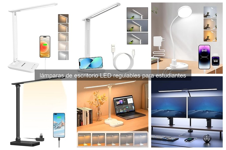Cómo elegir la lámpara de escritorio LED regulable para estudiar