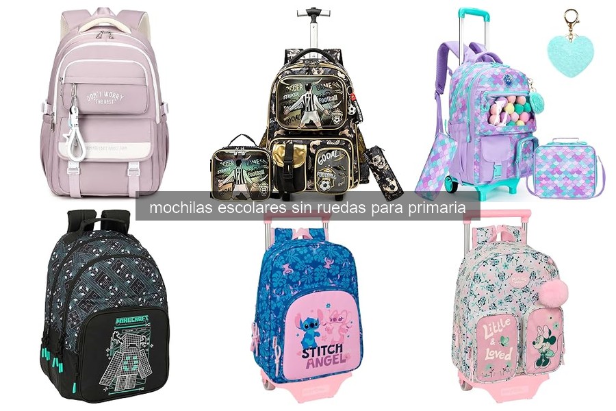 Cómo elegir la mochila escolar sin ruedas perfecta para tu hijo