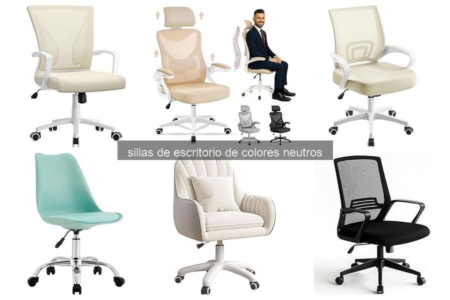 Cómo elegir la silla de escritorio neutra perfecta para tu espacio