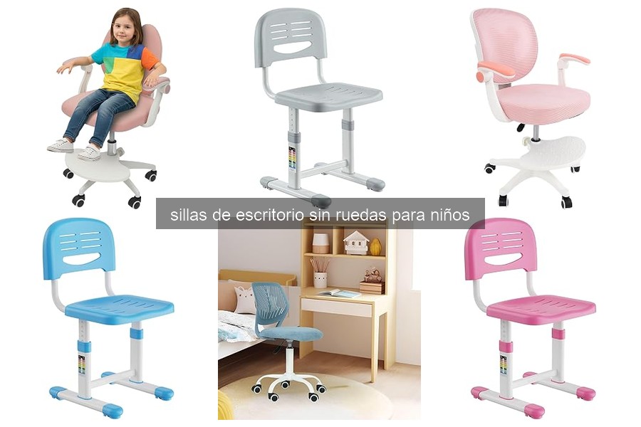 Cómo elegir la silla de escritorio sin ruedas para niños