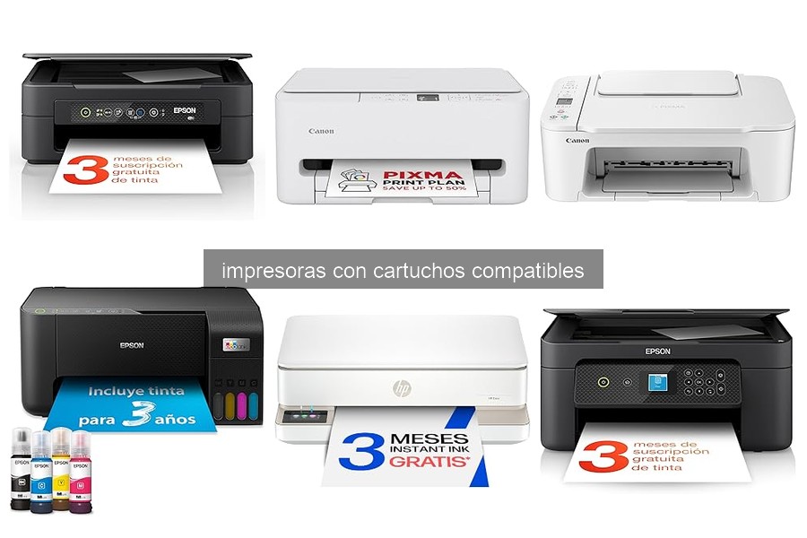 Cómo instalar y mantener impresoras con cartuchos compatibles