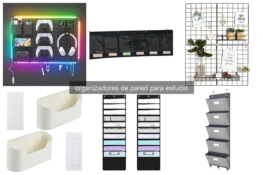 Cómo instalar y mantener un organizador de pared para estudio