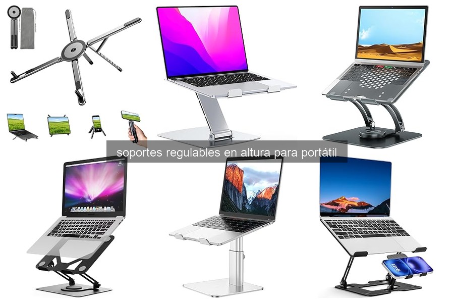 Cómo instalar y mantener un soporte regulable para portátil