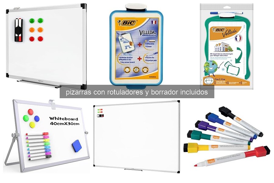 Cómo limpiar y mantener tu pizarra con rotuladores correctamente