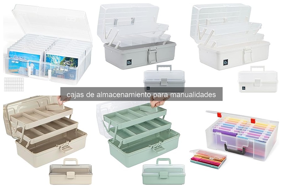 Cómo Organizar Materiales de Manualidades en Cajas de Almacenamiento