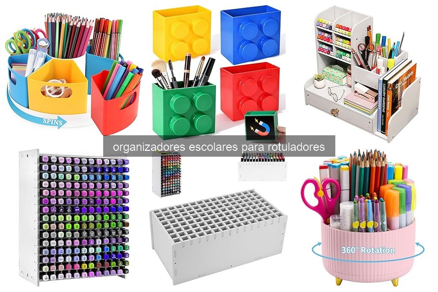 Cómo organizar rotuladores en tu espacio de estudio