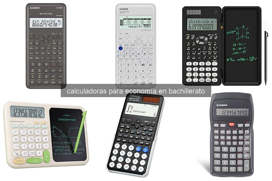 Cómo usar calculadoras para resolver problemas de economía