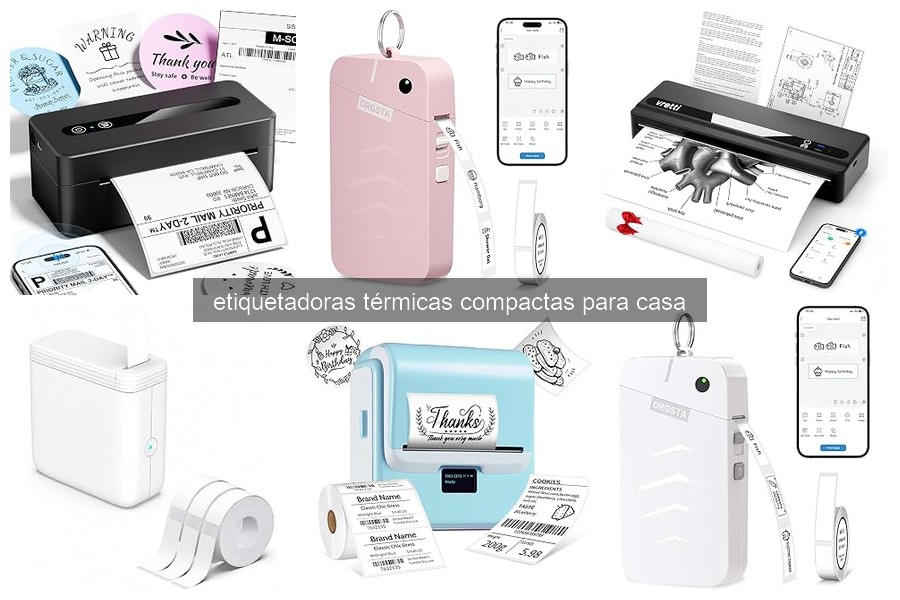 Cómo usar y mantener tu etiquetadora térmica compacta