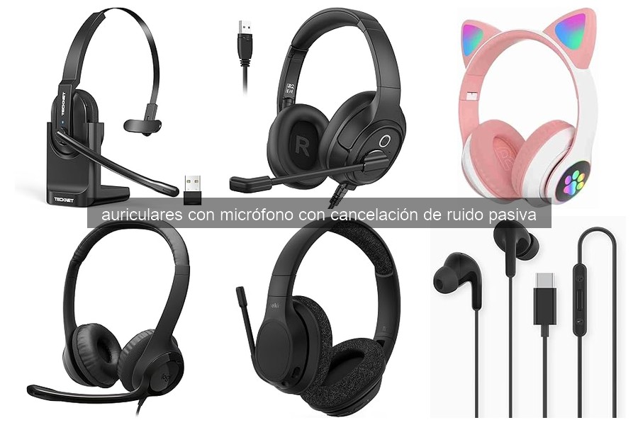 Comparativa de Auriculares con Micrófono y Cancelación de Ruido