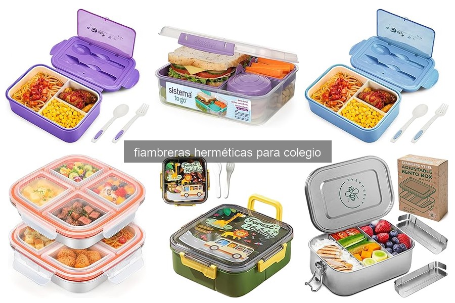 Comparativa de Fiambreras Herméticas para Niños en 2026