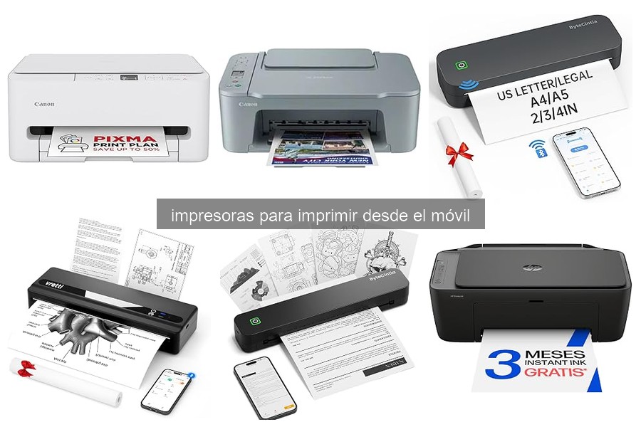 Comparativa de las Mejores Impresoras para Imprimir Desde el Móvil