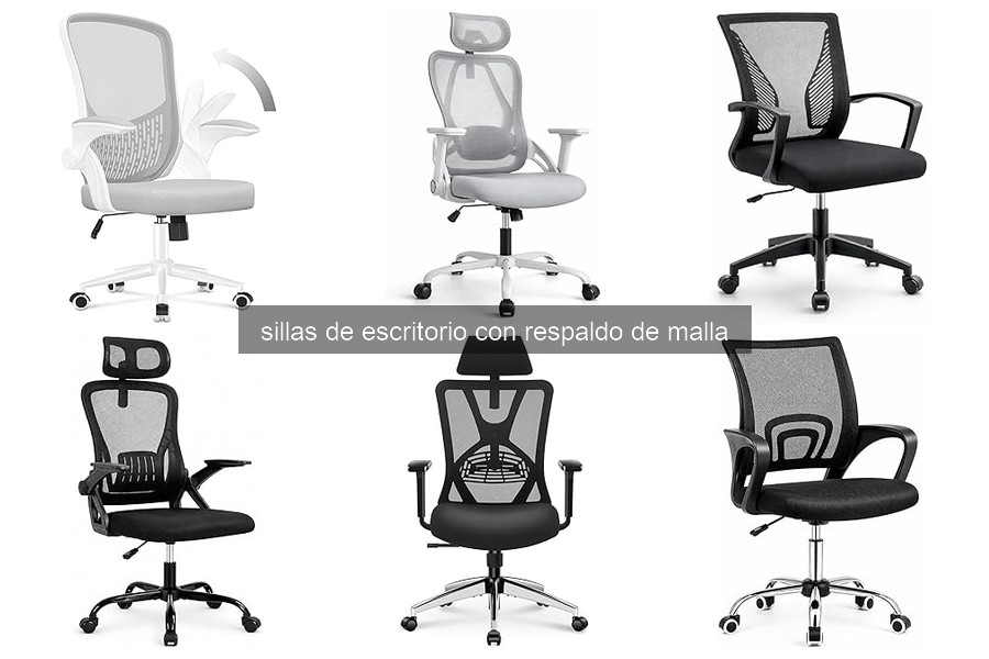 Comparativa de las Mejores Sillas de Escritorio con Respaldo de Malla