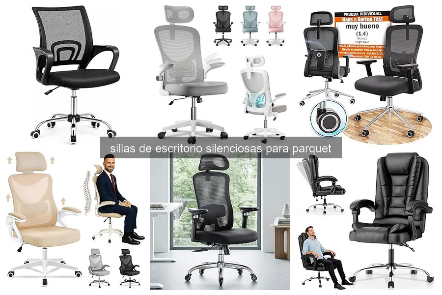 Comparativa de las Mejores Sillas de Escritorio Silenciosas para Parquet