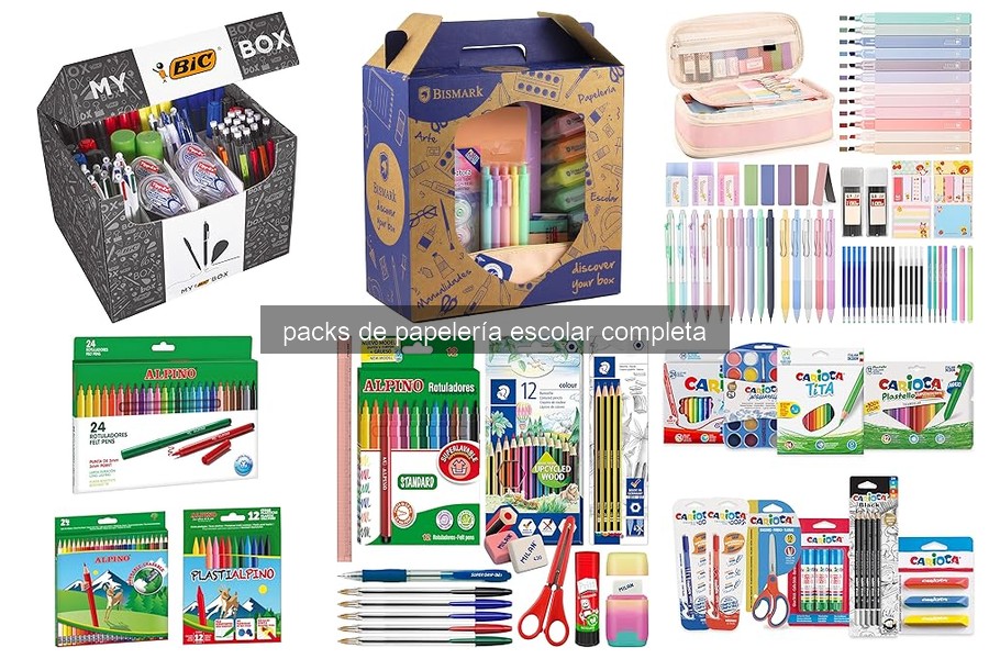Comparativa de los Mejores Packs de Papelería Escolar 2026
