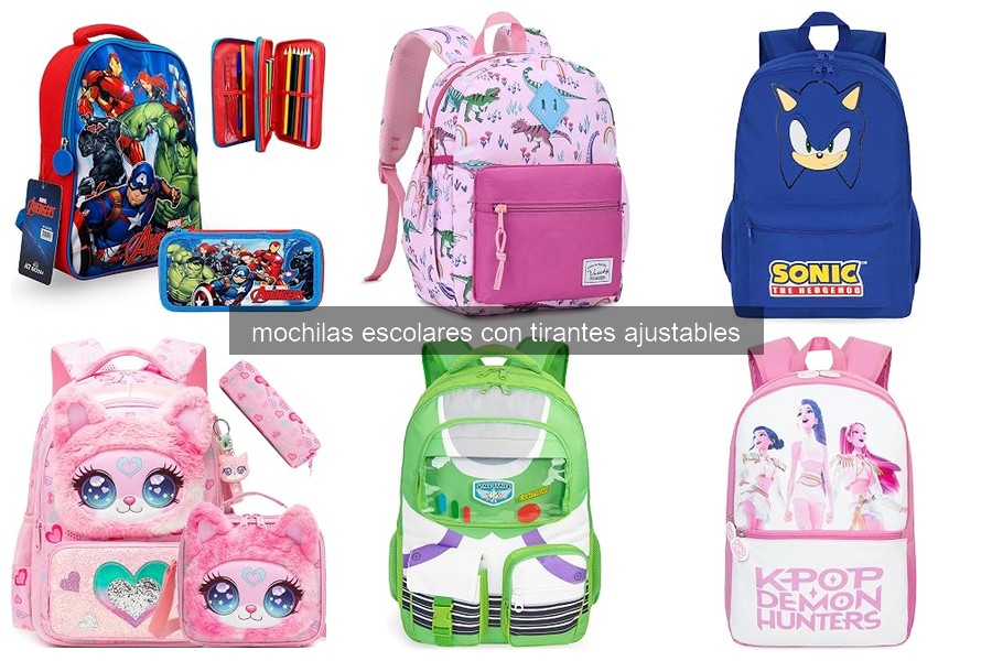 Comparativa de mochilas escolares con tirantes ajustables 2026