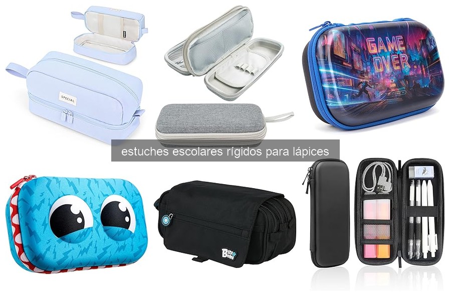Conoce los estuches escolares rígidos y sus ventajas