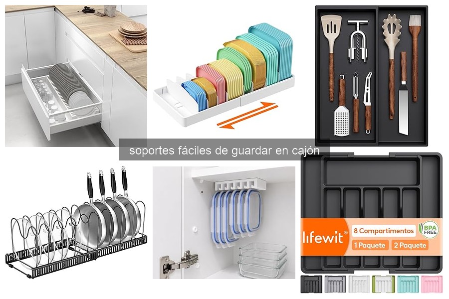 Consejos para Organizar Soportes en Cajones Pequeños