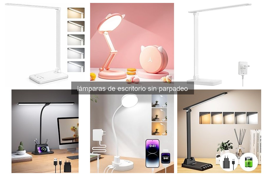 Dónde comprar lámparas de escritorio sin parpadeo a buen precio