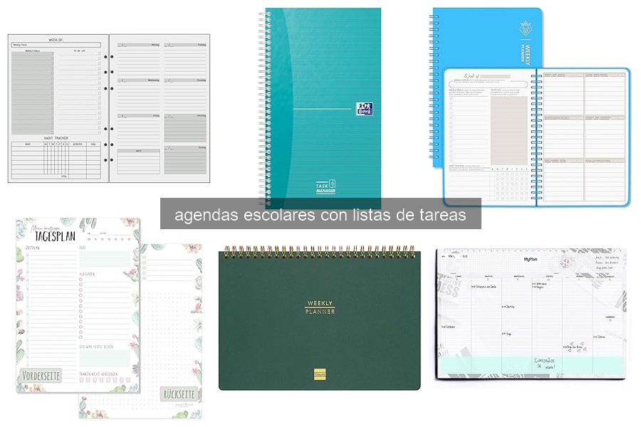 Errores comunes al elegir agendas escolares con listas de tareas