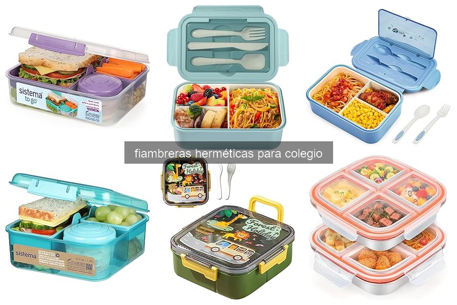 Errores comunes al elegir fiambreras herméticas para niños
