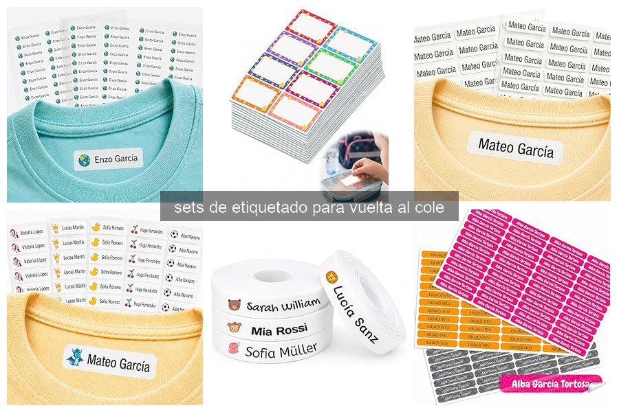 Errores comunes con sets de etiquetado y cómo resolverlos