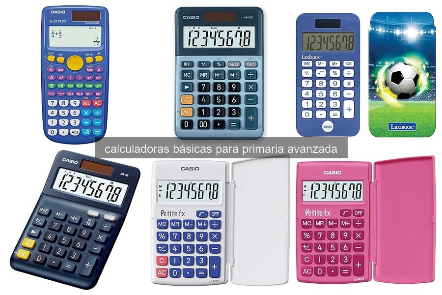 Errores comunes en calculadoras básicas para primaria y soluciones