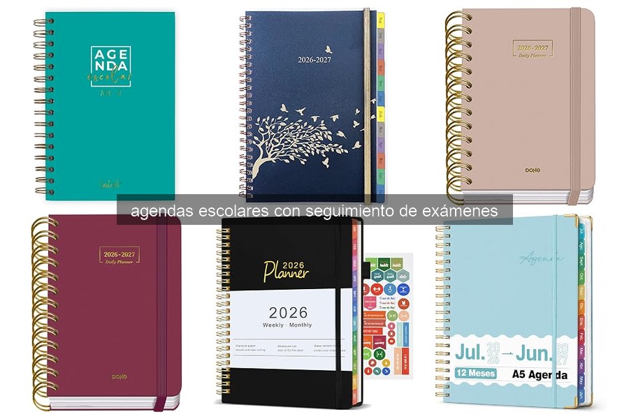 Errores comunes en el uso de agendas escolares para exámenes