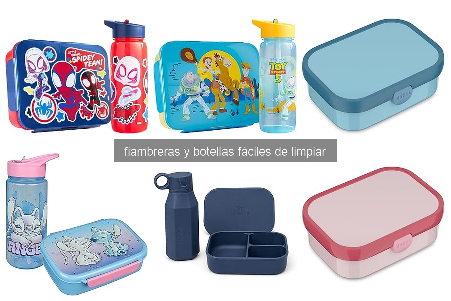 Fiambreras y Botellas Fáciles de Limpiar en 2026