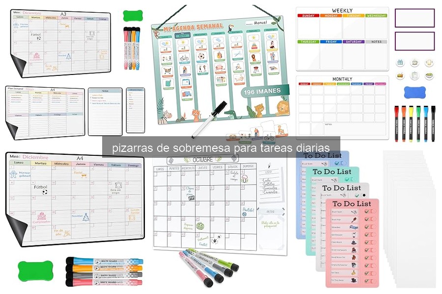 Guía de compra de pizarras de sobremesa: características clave