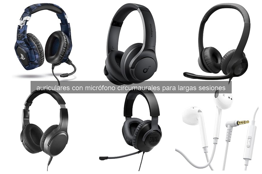 Guía para Elegir Auriculares Circumaurales con Micrófono