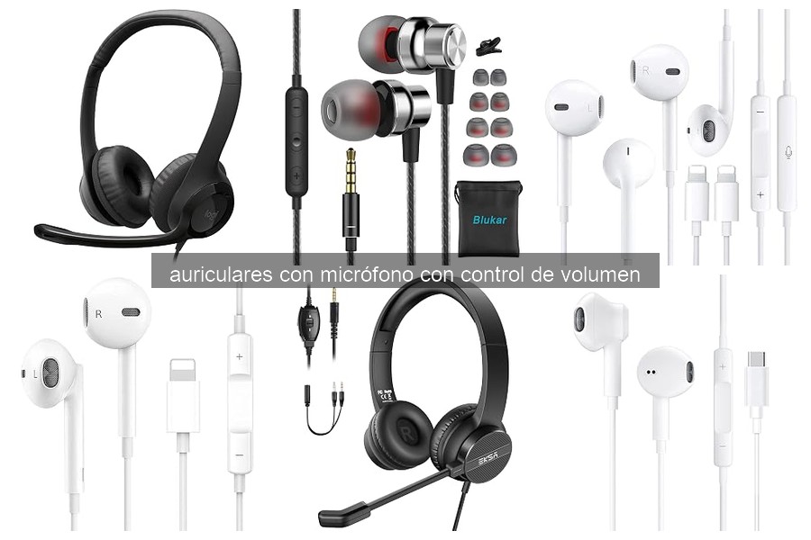 Guía para Elegir Auriculares con Micrófono y Control de Volumen