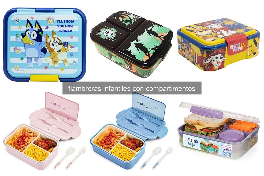 Guía para elegir la fiambrera infantil con compartimentos perfecta